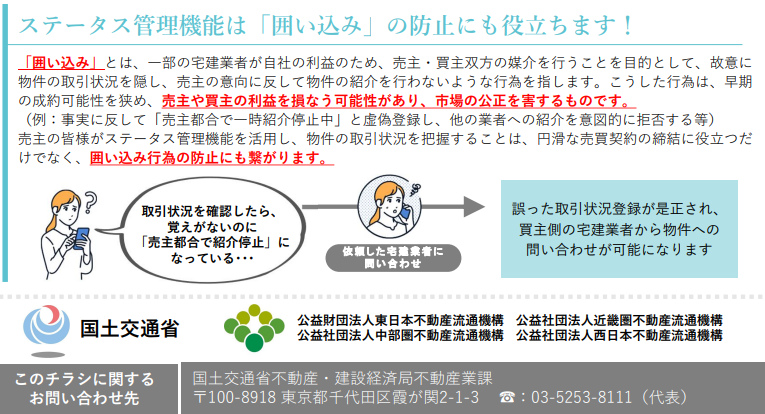 ステータス管理機能